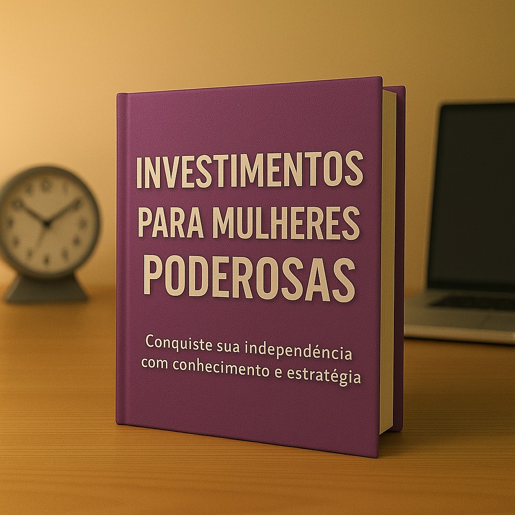 Capa do E-book 'Investimentos para Mulheres Poderosas'